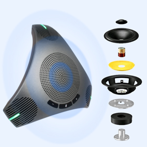 Crystal clear sound high quality speaker of Q95mini conference microphone conference speaker
