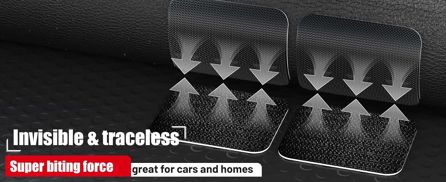 Invisible & traceless Super biting force, great for cars and homes