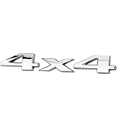 Chrome 4X4 Auto Car Logo Decal Emblem Sticker for Dodge Ford Truck for Jeep Grand Cherokee Wrangl...