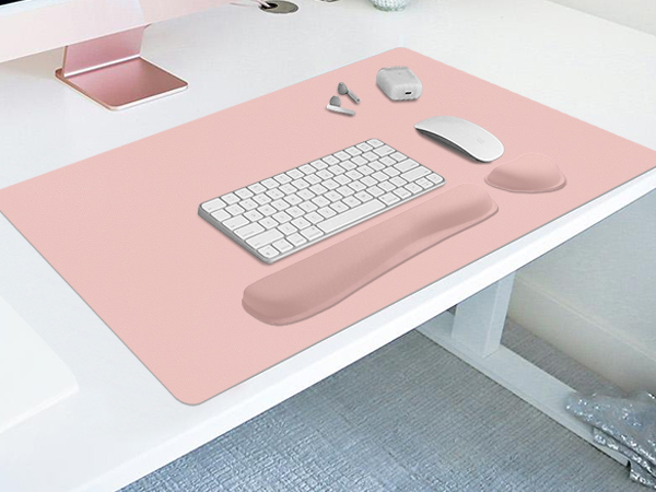 desk pad for keyboard and mouse