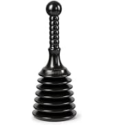 Master Plunger MPS4 Sink & Drain Plunger for Kitchen Sinks, Bathroom Sinks, Showers, and Bathtubs...