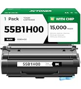 55B1H00 Toner Cartridge Black High Yield with Chip 15,000 Page-Yield Replacement for Lexmark MS33...