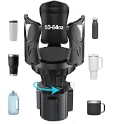 Cup Holder Expander for Car with Adjustable Adapter, Easkkty All Purpose Car Cupholder Extender O...