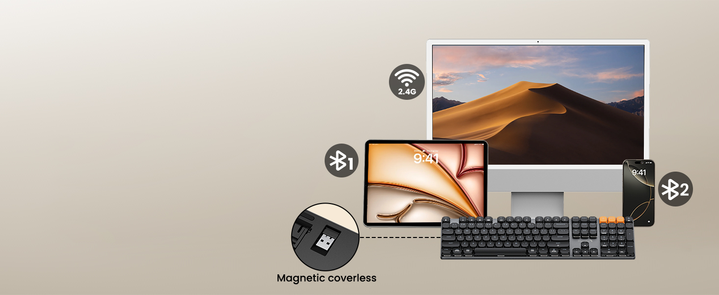 wireless mechanical keyboard