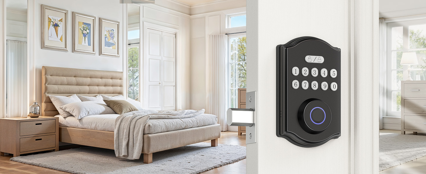 front door keyless entry door lock