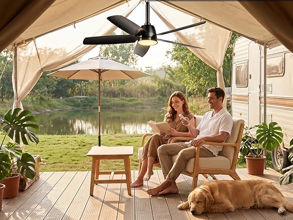 outdoor fan for gazebo