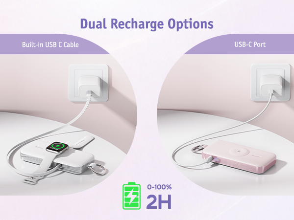 rorry Portable Charger 3 in 1