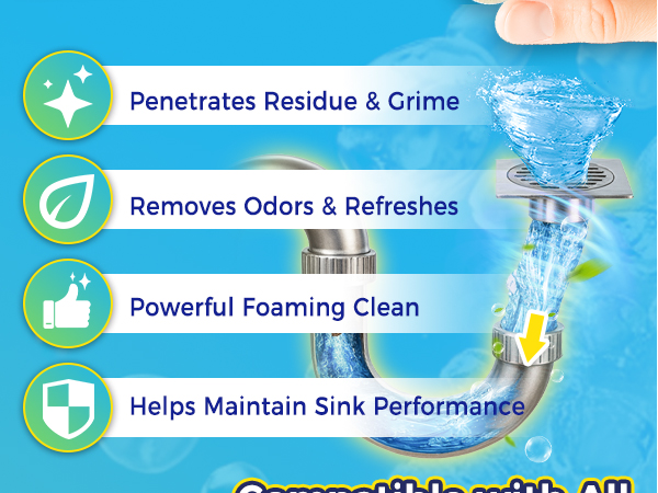 Disposal Cleaner Tablets