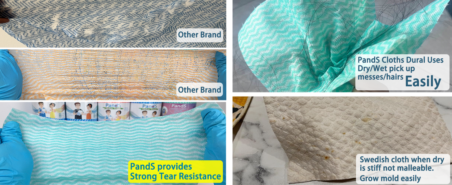 reusable paper tpwels washable roll handi wipes heavy duty