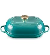 Le Creuset Enameled Cast Iron Signature Oval Bread Oven, 11.5 inch, Riviera