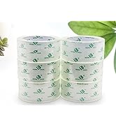 Crystal Clear Packing Tape, Packaging Tape Refill Rolls, 6 Rolls 2Mil x1.88" 60 Yards for Sealing...