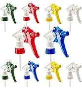 Leak-Free Chemical Resistant Spray Head 10 Pack. BOTTLES NOT INCLUDED. Industrial Sprayer for Car...
