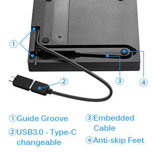 DVD External Drive with Improved Design