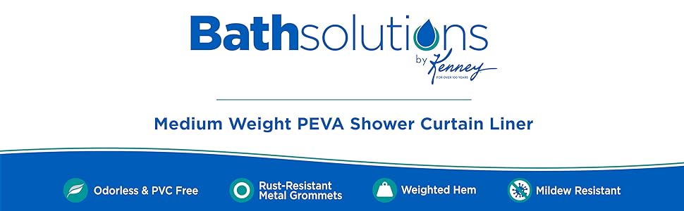 Kenney_Medium Weight PEVA Shwr Liner_Banner