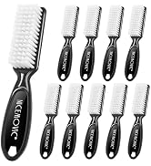 NICEMOVIC 10 Pcs Nail Brush for Cleaning Fingernails, Handle Grip Nail Scrubber Brush, Hand Finge...