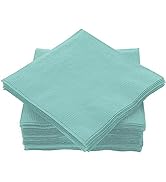 Cocktail Napkins Disposable, Light Blue Beverage Napkins Soft and Absorbent Paper Napkins for Din...