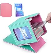 UAONO Card Deck Box with MTG Commander Display, Deck Case Holds 100+ Double-Sleeved Cards, Tradin...