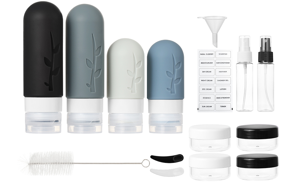 travel size bottles