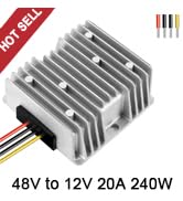 BIRITALO 48V Step Down to 12V 20A Waterproof DC Voltage Converter Reducer Module 240W Regulator f...