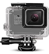 FitStill 148FT/45M Waterproof Housing for Go Pro Hero 2018/7/6/5 Black,Protective Underwater Dive...