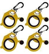 CANAANIN Zip Tie Holder Cable Tie Holder Heavy-Duty Colored Upgraded Carabiner Clip for Tool Belt...