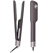 AirGlide 2-in-1 Wet to Dry Hair Straightener & Blow Dryer with High Speed Airflow Featuring AI He...