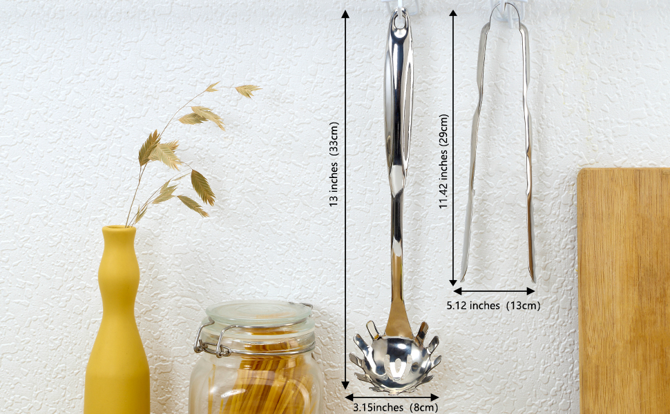 spaghetti spoon server,pasta tools,pasta measuring tool,spaghetti fork,salad tongs for serving