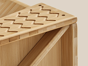 Bamboo Toilet Stool
