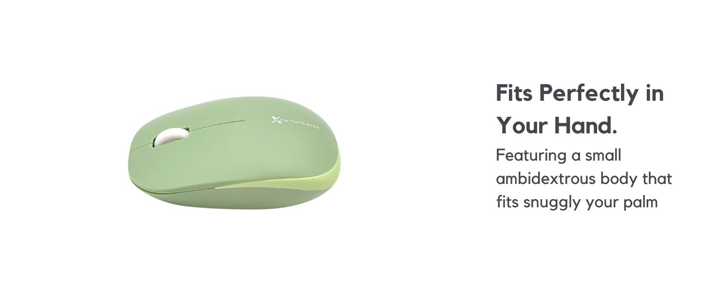 wireless mouse green