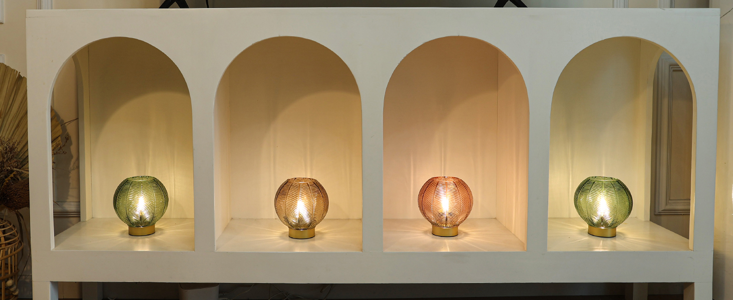 Battery Operated Table Lamp with Timer