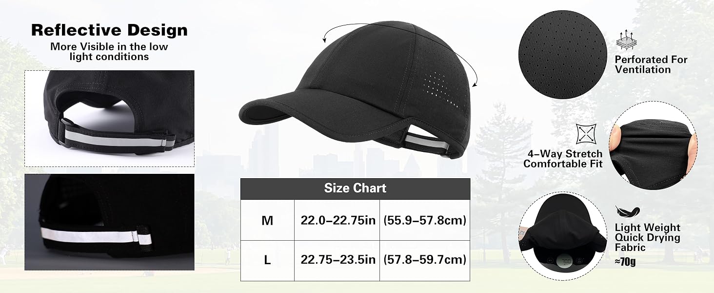 running hat for men women