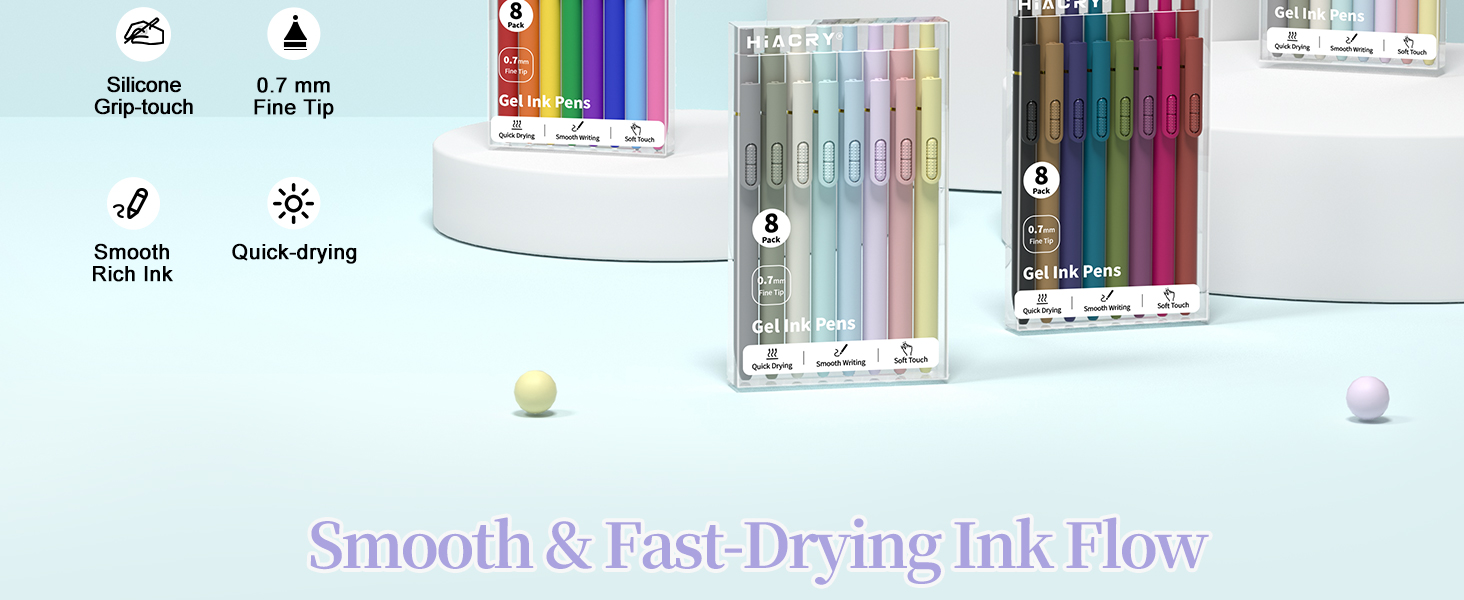gel pens