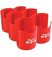 Master Magnetics Magnetic Cup Holder - Caddy for Bottles, Glasses, and Cans - Fits on Fridge, Law...