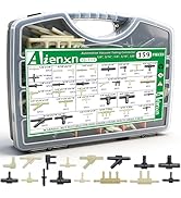 Aienxn 32 Sizes Vacuum Connector Assortment -1/8" 3/16" 1/4" 5/16" 3/8" Automotive Vacuum Line Co...