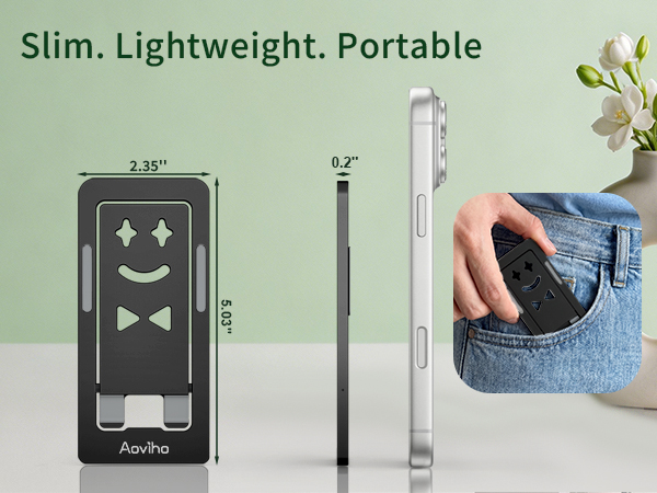 portable phone stand for desk slim phone stand
