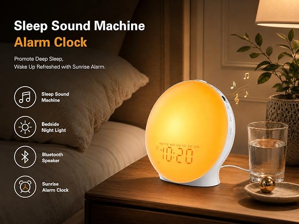 JALL Sunrise Alarm Clock