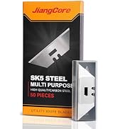 50 Count Replacement SK5 Carbon Steel Scraper Blades