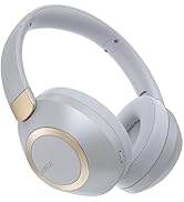 LORELEI B-C6 Wireless Over Ear Headphones, 50H Playtime Foldable Lightweight Bluetooth Headsets, ...
