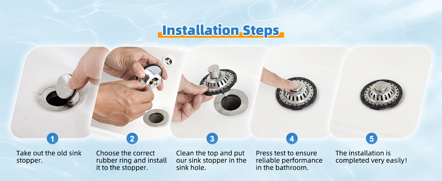 bathroom sink drain
