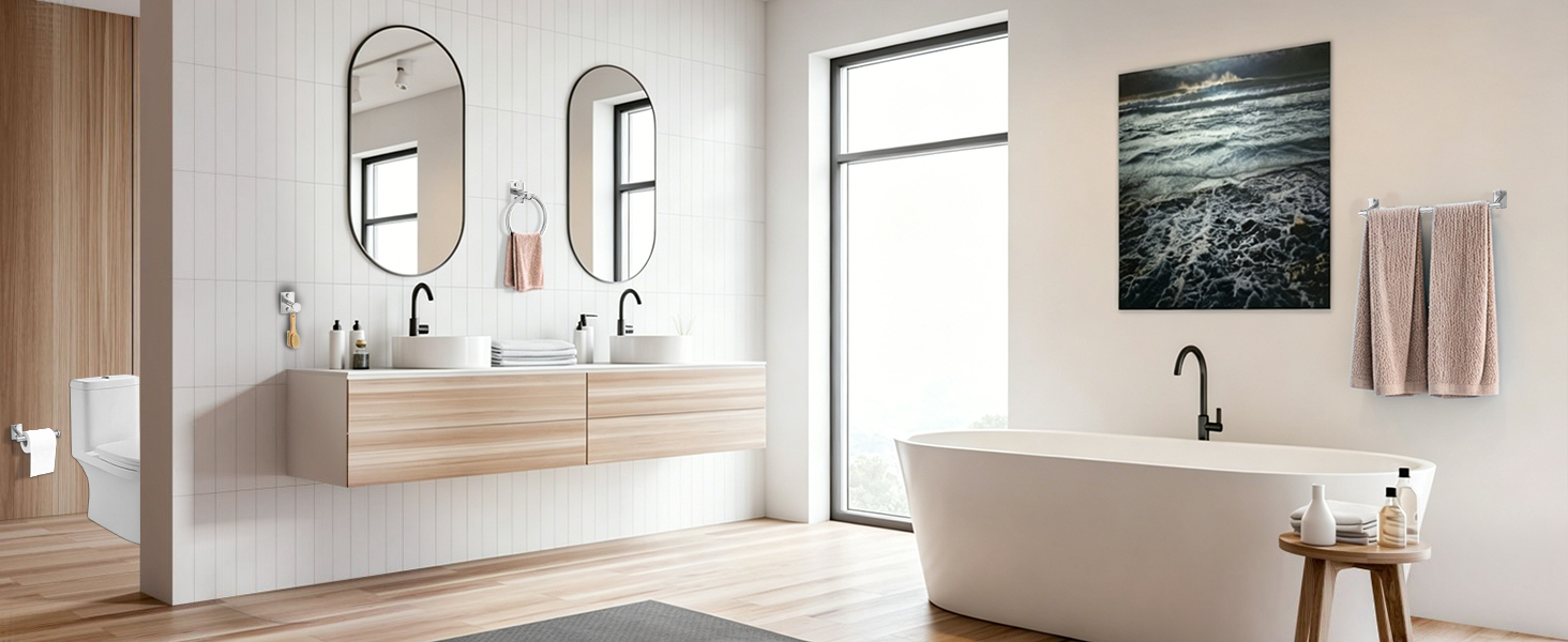 bathroom hardware set
