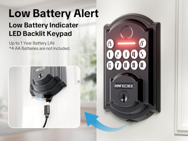 front door lock set keyless entry