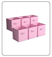 Sorbus Storage Cubes - 11 Inch Foldable Fabric Baskets for Organizing Pantry, Closet, Shelf, Toy ...