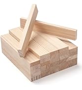 Wooden Dowels Wood Strips Slats for Crafts 3/8