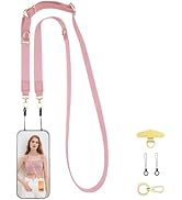 WEZEBEL Crossbody Strap for Cell Phone, Adjustable Nylon Lanyard & Accessory Kit – Available in B...