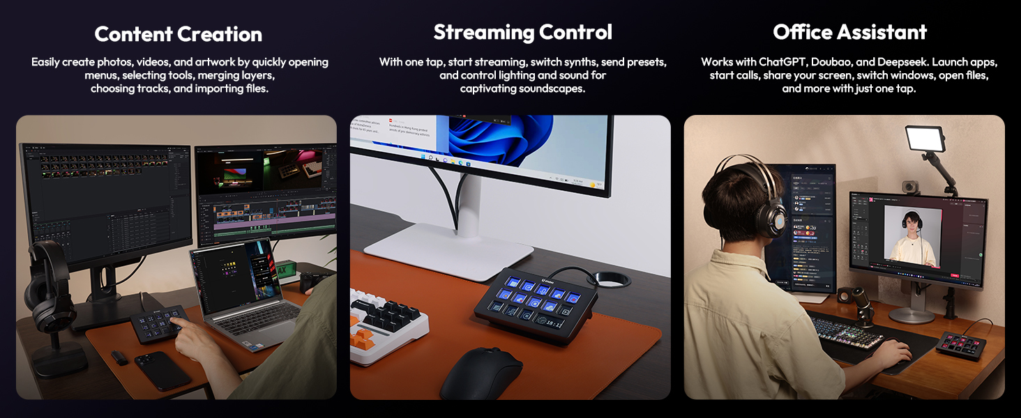 ulanzi d200h ulanzi d200h stream controller ulanzi d200h deck dock ulanzi upgrade d200h