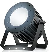 SHEHDS LED COB 200W Par Lights Cool White and Warm White 2in1 Stage Wash Lights 69 Degree Beam An...