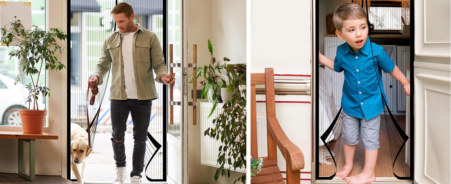 Magnetic Screen Door