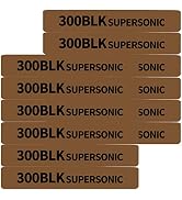 12 Pack Miaozhun 300 BLK Supersonic Magazine Marking Bands .300 Blackout Supersonic Magazine Cali...