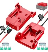 2-Pack 18V for Milwaukee M18 Battery Adapter for Power Wheels: Power Tool Drill Battery Adapter C...