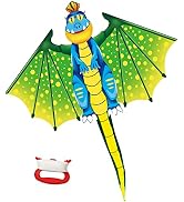 YongnKids Kite for Kids Age 4-8 8-12, Large Kites for Boys Adults Easy to Fly & Assemble, with 32...